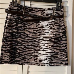 Girls Skirt with belt NWOT